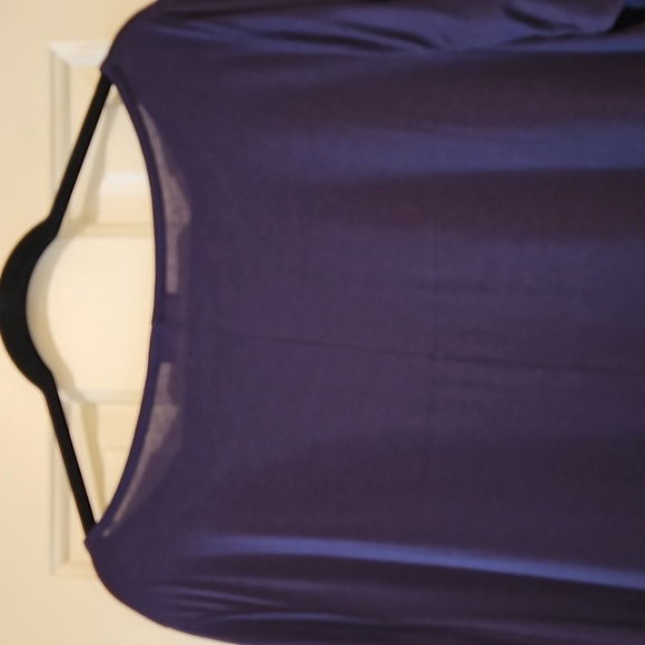 Land Bryant Navy Blue Swing Style Blouse size 22/24 - Picture 9 of 10